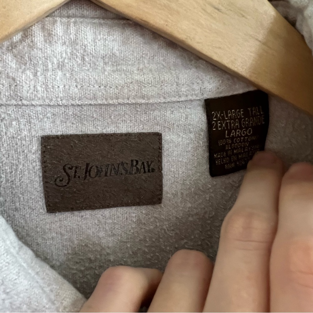 Vintage Cream Taupe Button Up Shacket Ruby Jacket… - image 5